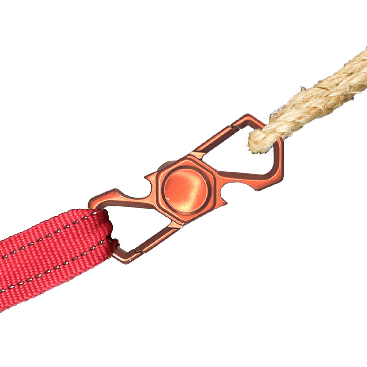 "The Fidgeter" Double Carabiner Fidget Toy
