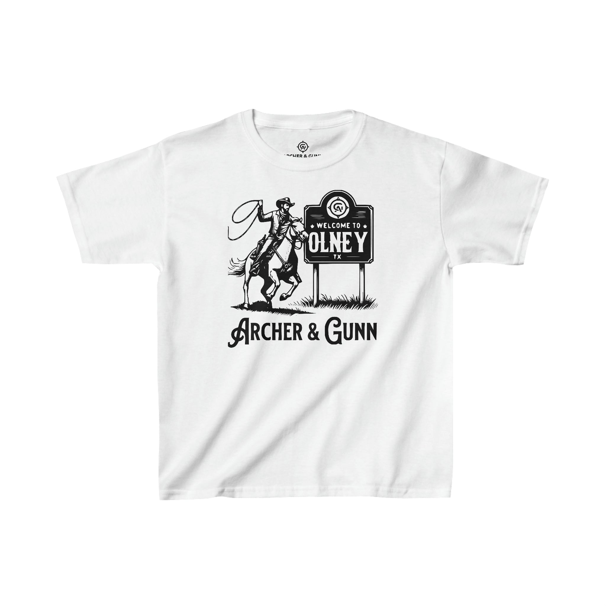 Welcome Home Cowboy Kids Tee