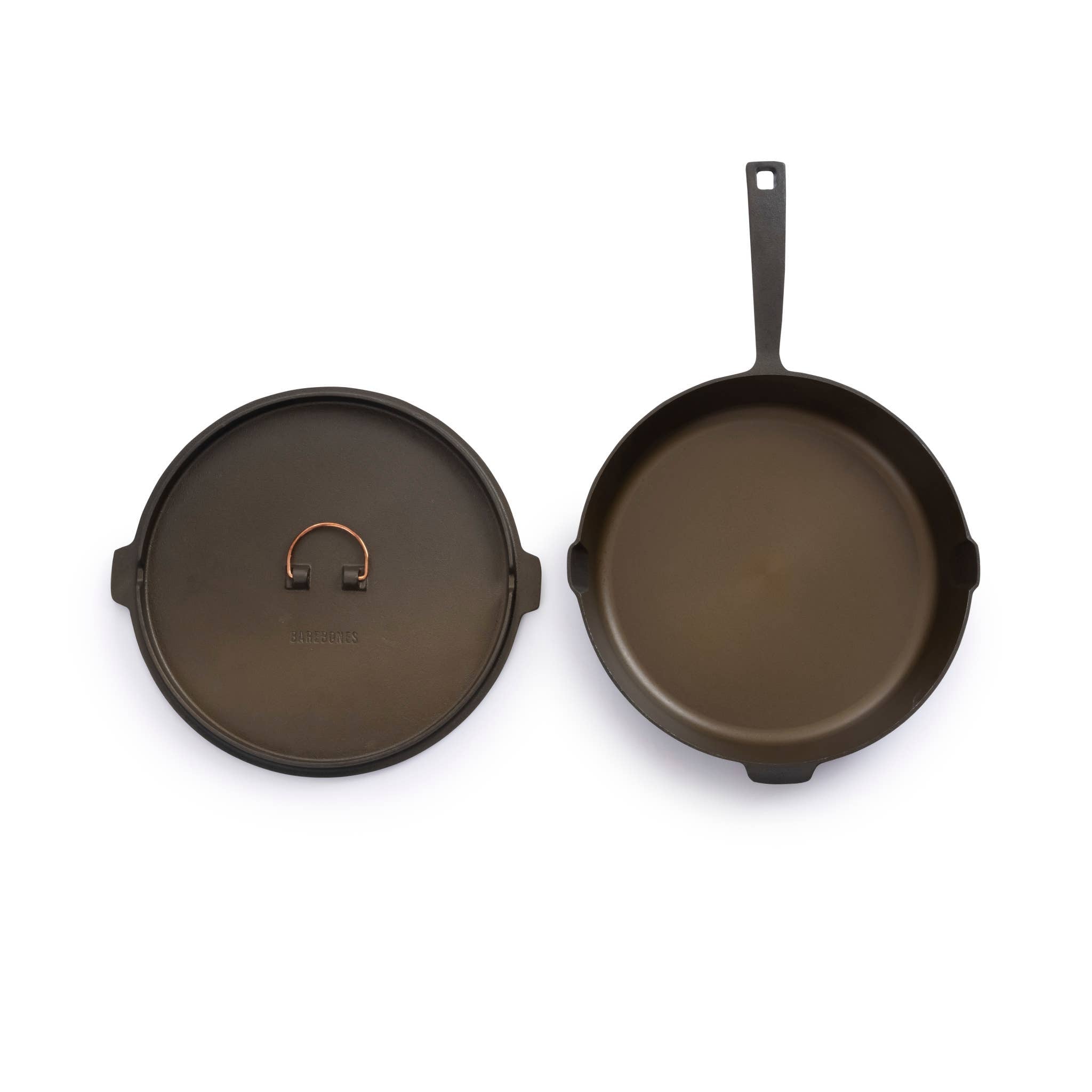 All-In-One Cast Iron Skillet: 10"