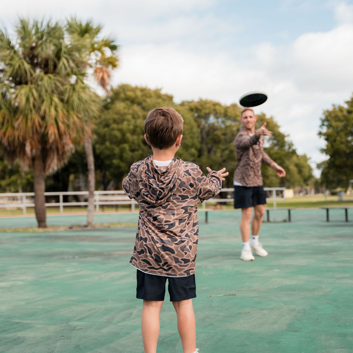 Youth - Fleece Hoodie - Gauge Camo