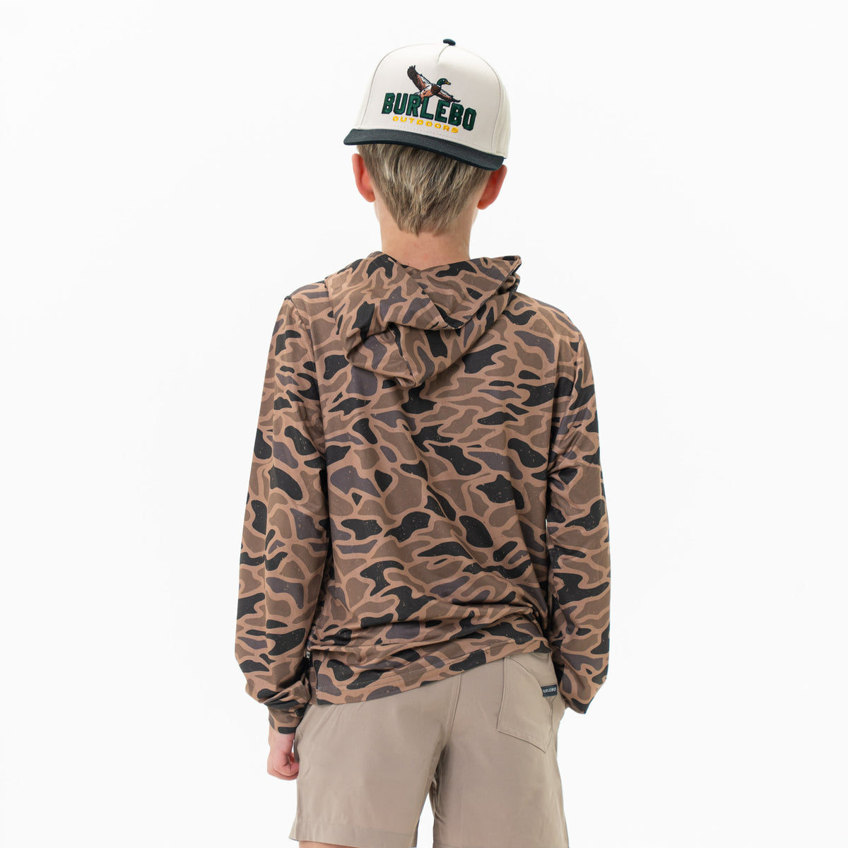 Youth - Fleece Hoodie - Gauge Camo