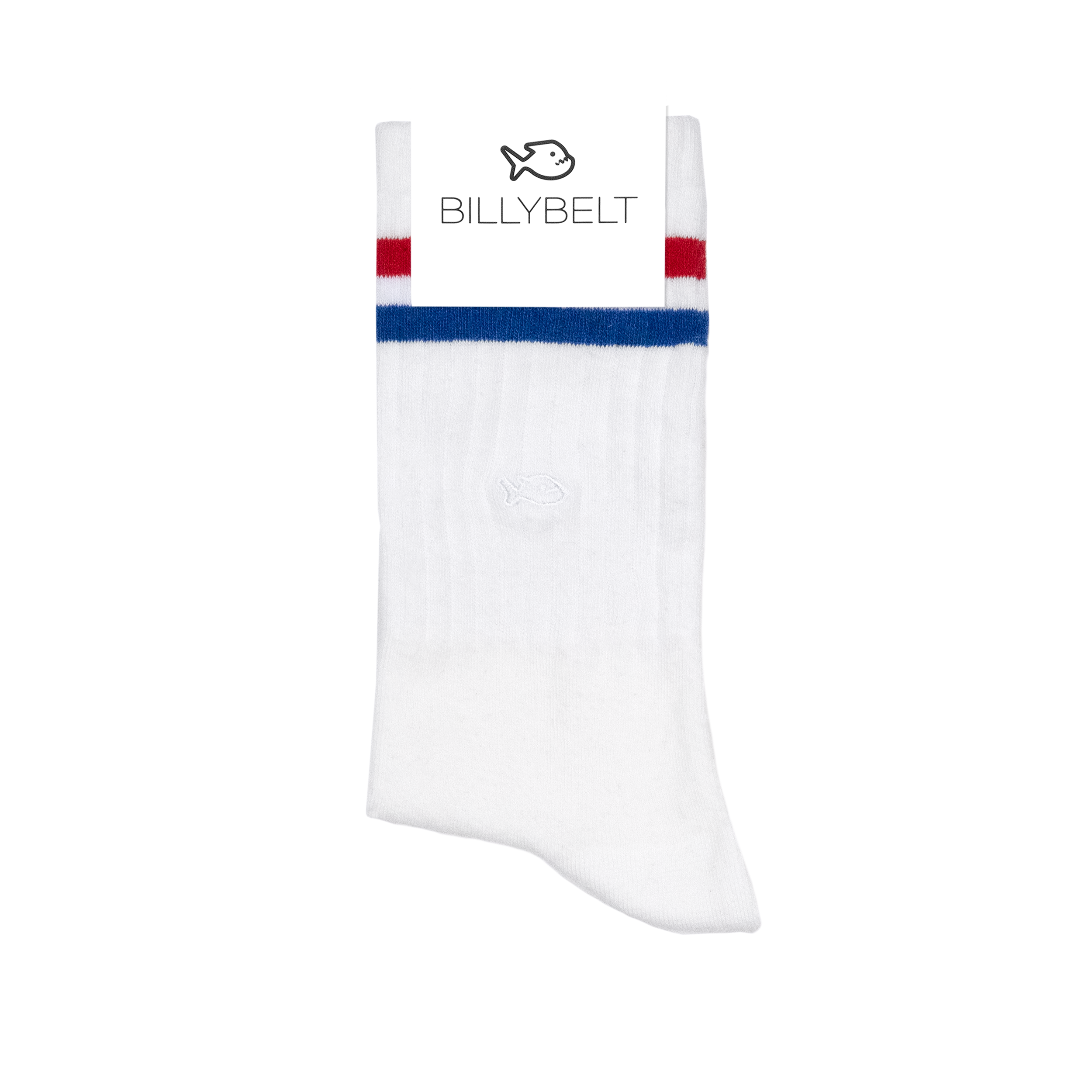 Retro combed cotton socks - French white: One size